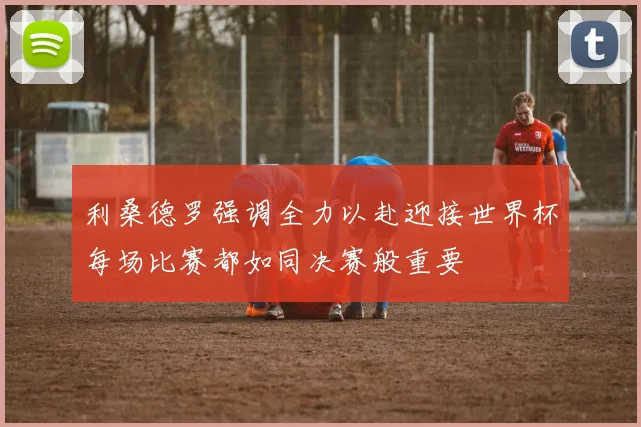 利桑德罗强调全力以赴迎接世界杯每场比赛都如同决赛般重要